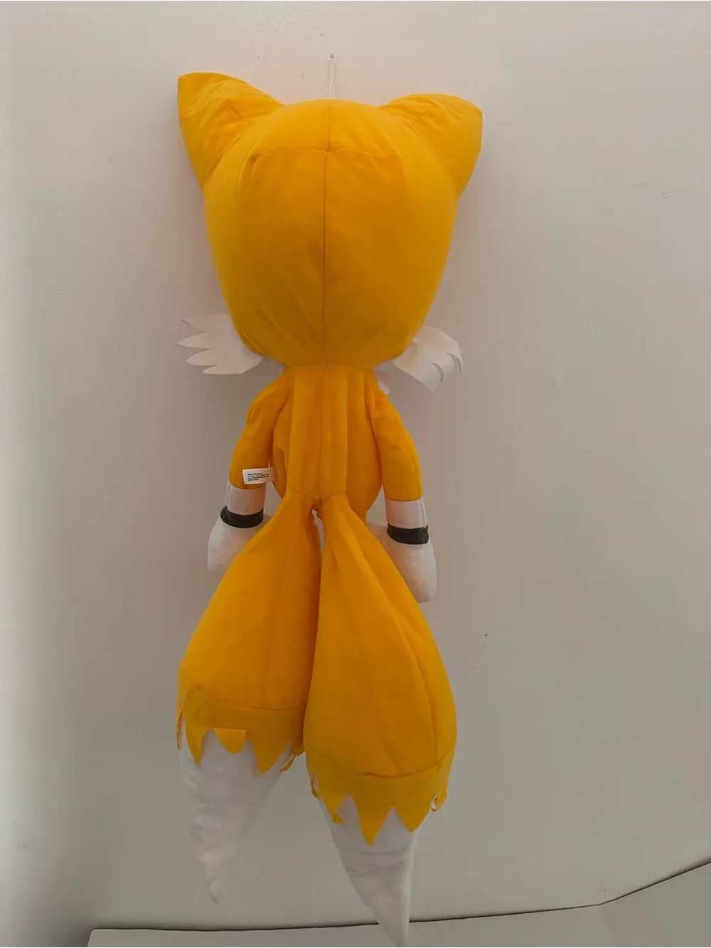 Yellow Fox Plush Cat Toy - Soft Interactive Pet Play Plush